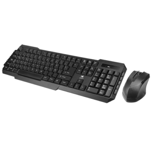 Xtech XTK-309S - Juego de teclado y ratón - inalámbrico - 2.4 GHz - QWERTY - español
