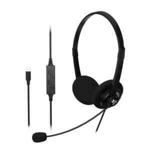 Xtech - XTH-245 - Headphones with microphone - Para Conference / Para Computer - Wired - ENC -In line control