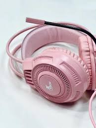 Xtech - XTH-564 - Headset - Para Computer / Para Game console - Wired - 3.5mm+USB Pink