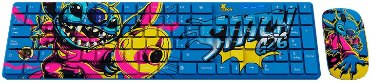 Xtech - Keyboard and mouse set - Spanish