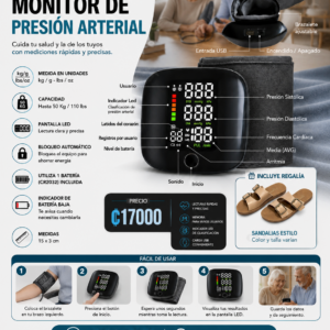 MONITOR DE PRESIÓN ARTERIAL