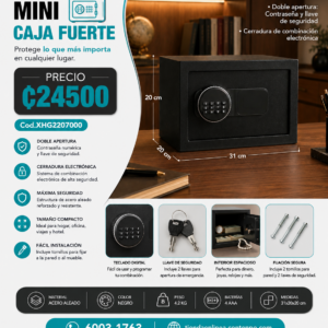 MINI CAJA FUERTE
