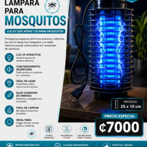 LAMPARA MATA MOSQUITOS
