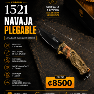 NAVAJA PLEGABLE
