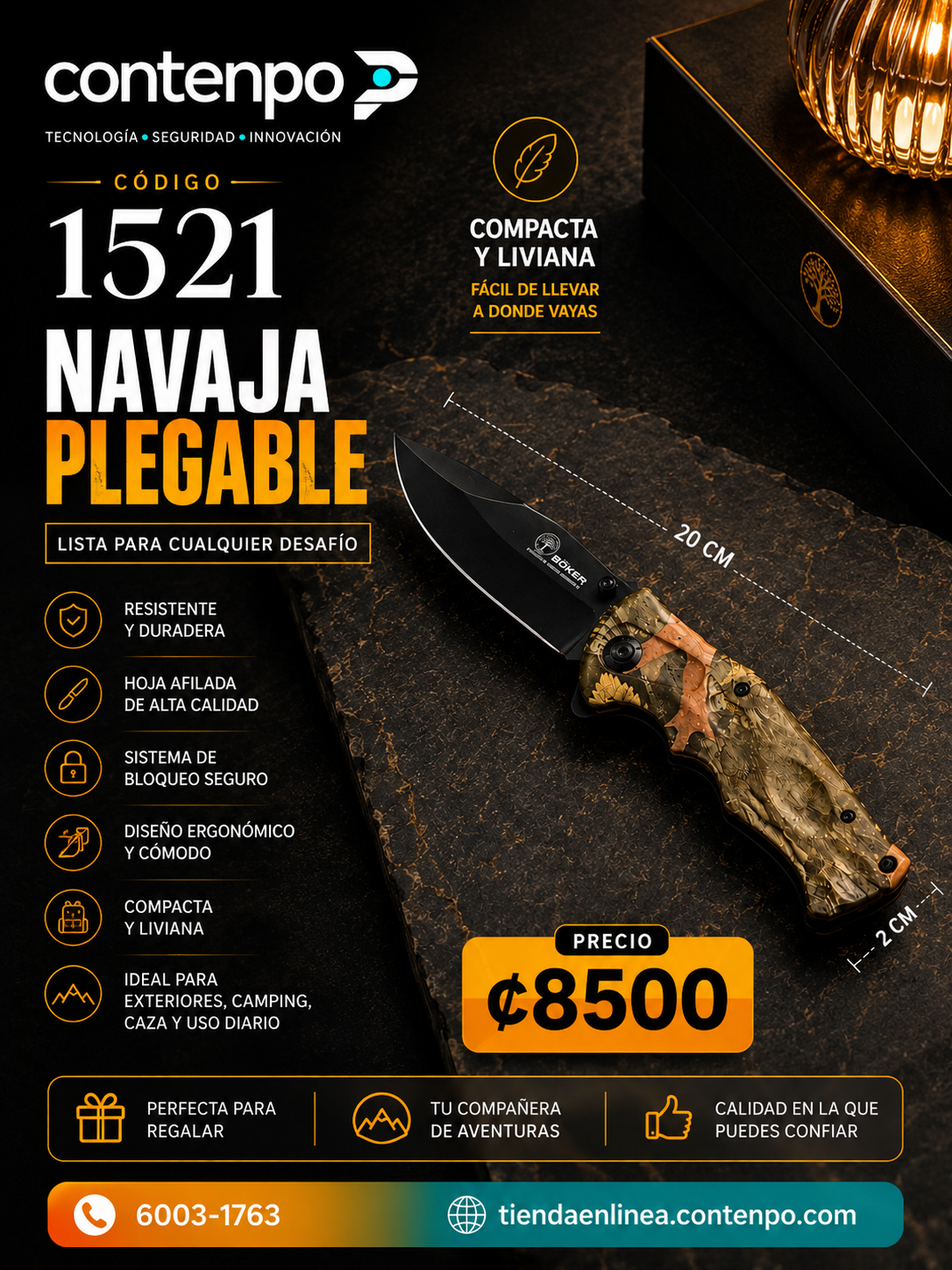 NAVAJA PLEGABLE