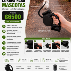 CORREA PARA MASCOTAS