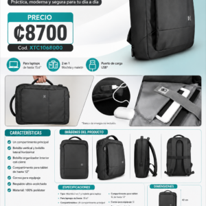 BOLSO PARA LAPTOP KLIP EXTREME 2 EN 1