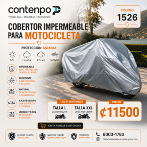 COBERTOR PARA MOTOCICLETA