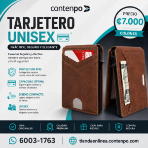 TARJETERO UNISEX