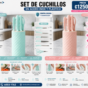 SET DE CUCHILLOS