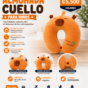 ALMUHADA DE CUELLO PARA NIÑO