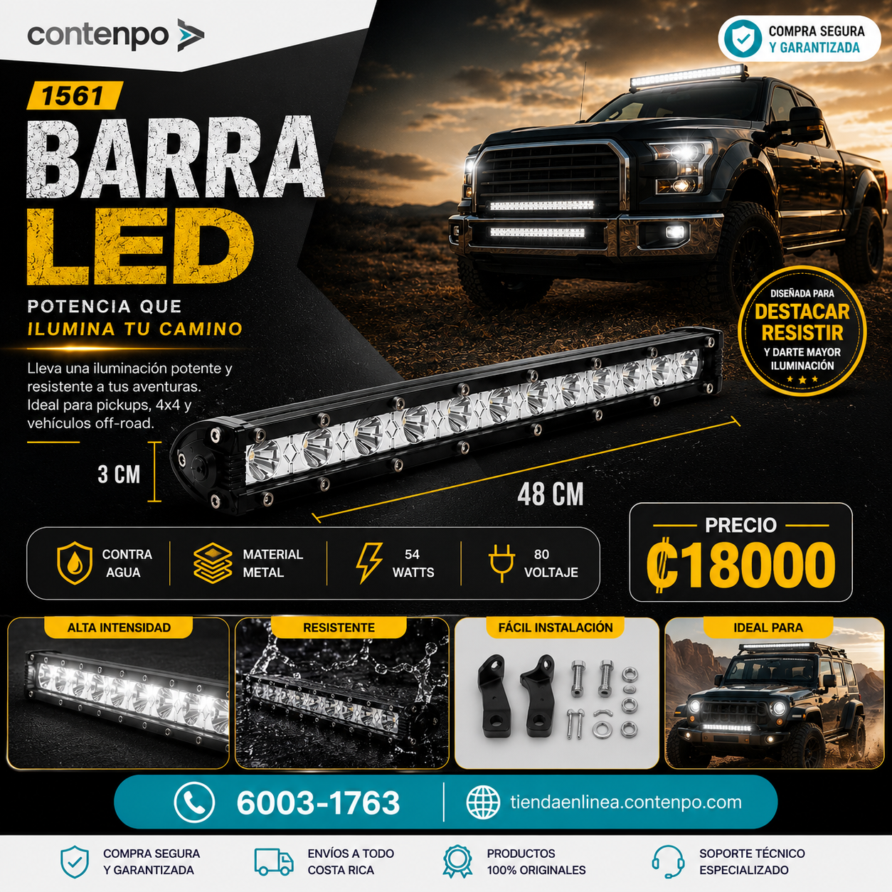 BARRA LED